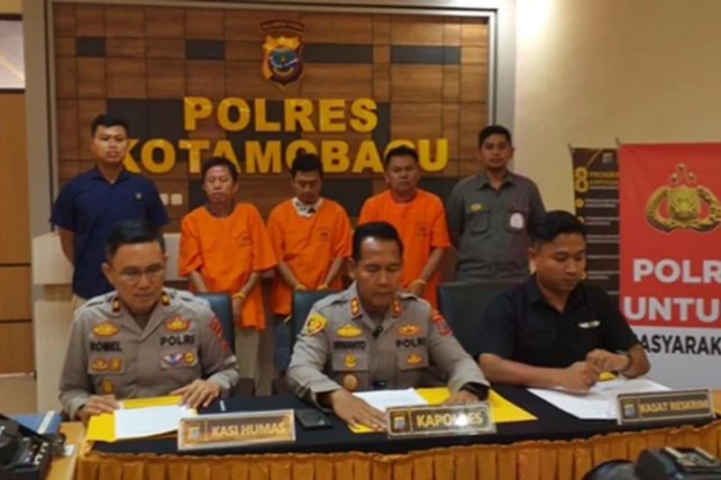 Penggelapan Mobil di Kotamobagu Terungkap, 3 Pelaku Ditangkap