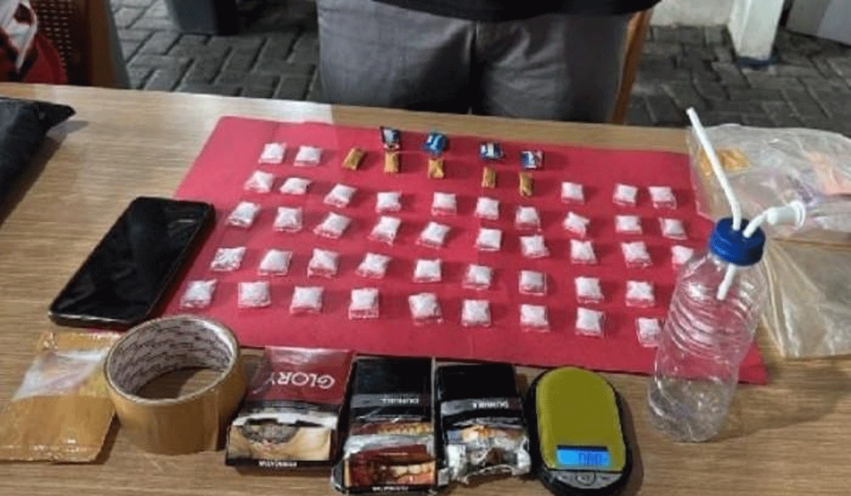 Ditresnarkoba Polda Sulut Gagalkan 55 Gram Sabu Siap Edar Di Manado