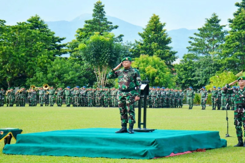 Aslog Kasdam XIII/Merdeka Tegaskan Semangat Nasionalisme Lewat Upacara