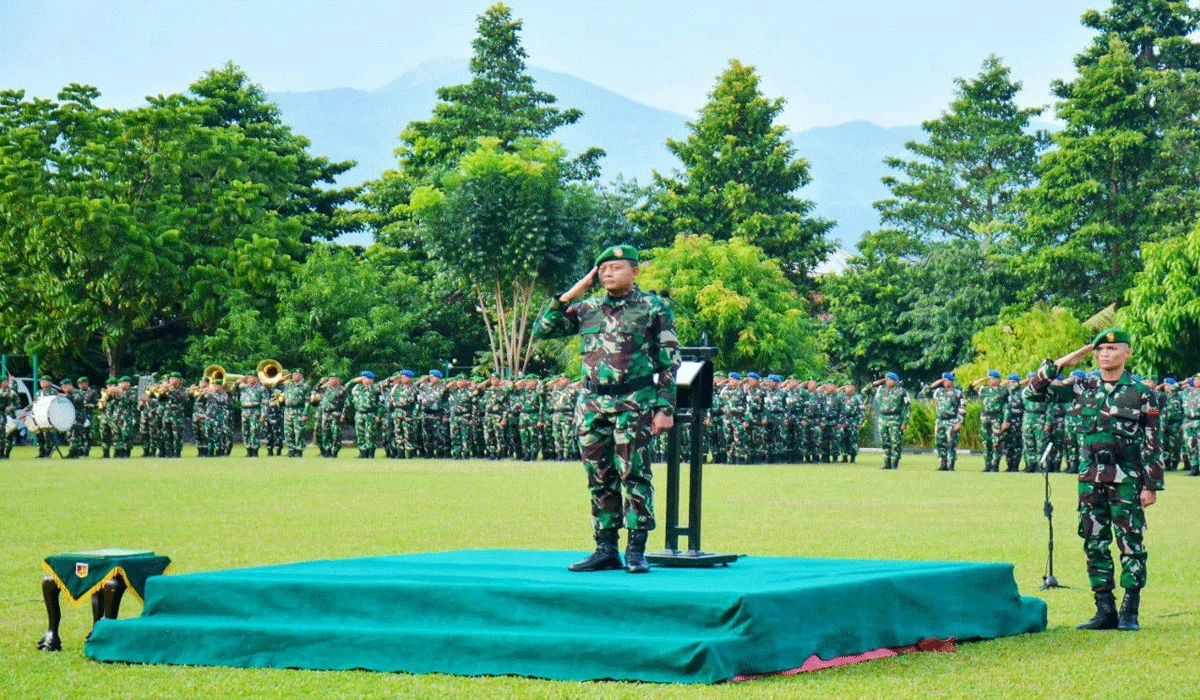 Aslog Kasdam XIII/Merdeka Tegaskan Semangat Nasionalisme Lewat Upacara