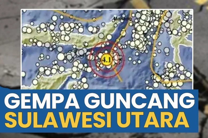 Gempa Bumi Guncang Sulawesi Utara Pada Rabu 29 Oktober 2025 Pagi Ini