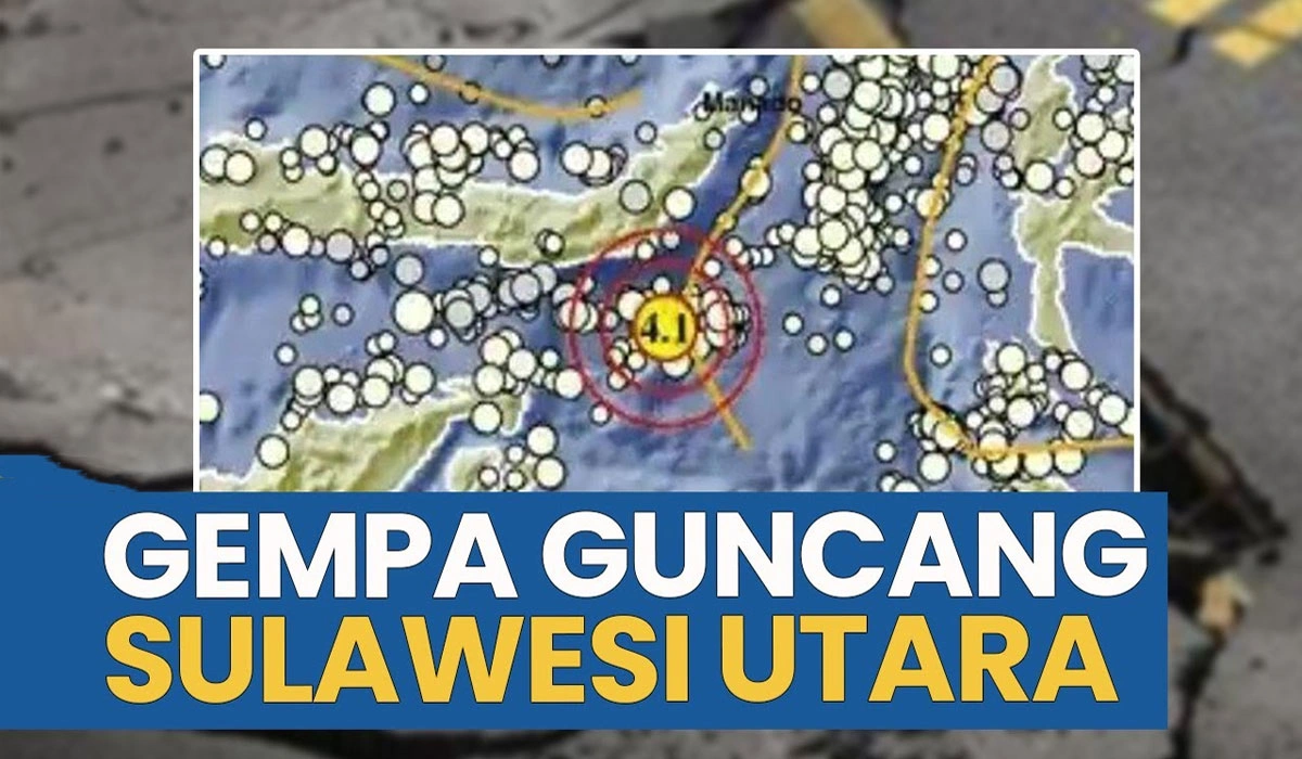 Gempa Bumi Guncang Sulawesi Utara Pada Rabu 29 Oktober 2025 Pagi Ini