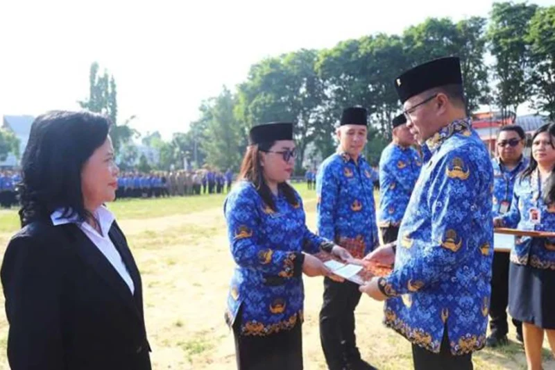 Hari Kesaktian Pancasila di Manado, 150 P3K Resmi Terima SK