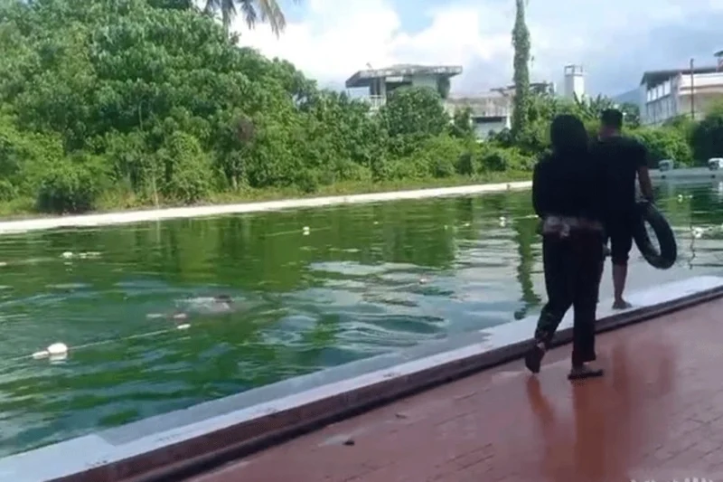 KONI Manado Dianggap Abaikan Pemeliharaan Kolam