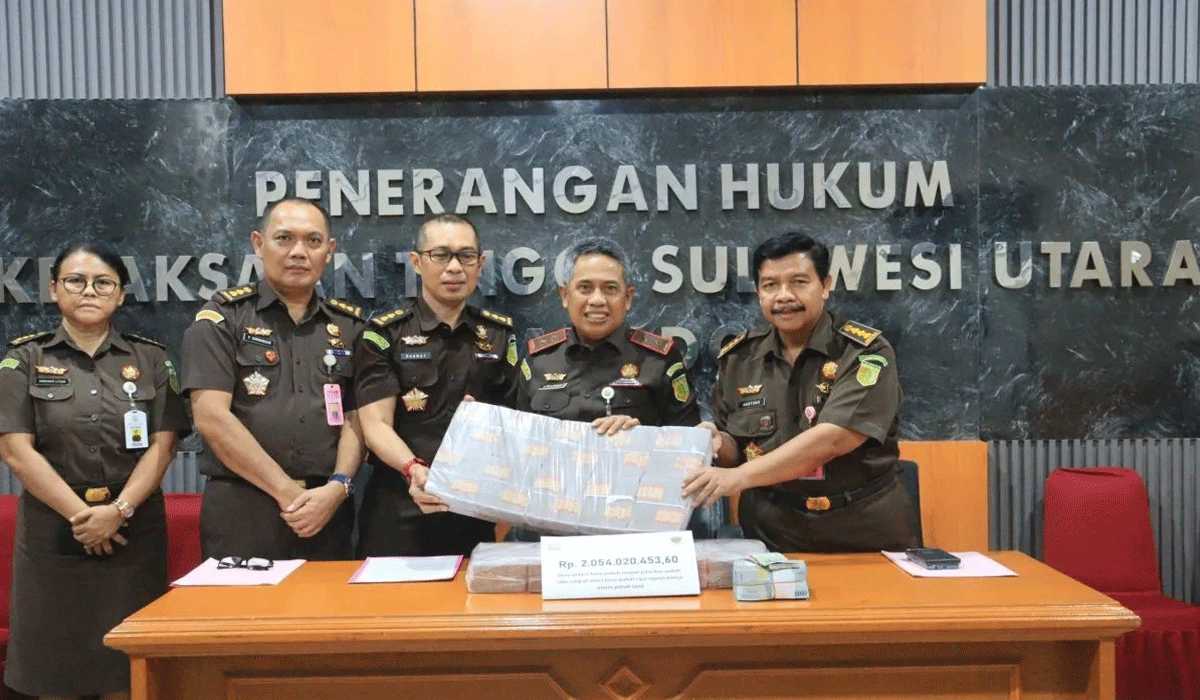 Kejati-Sulut-Terima-Rp-2-Miliar-dari-Kasus-Dugaan-Korupsi-Unsrat