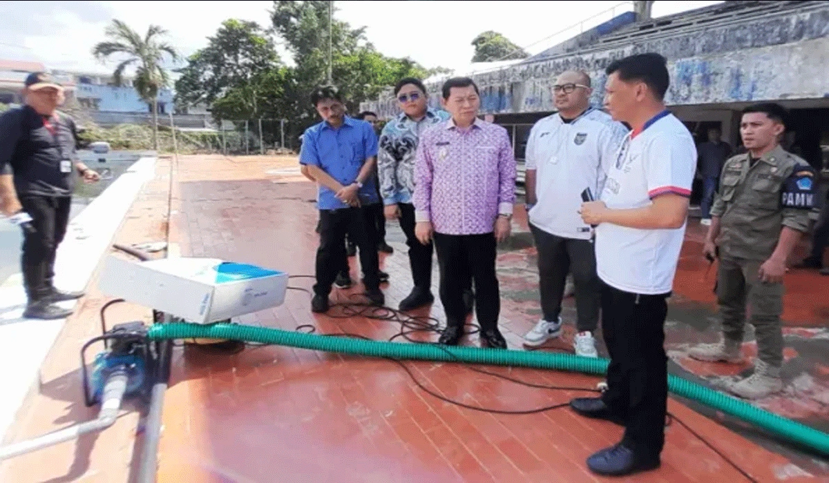 Perbaikan dan Renovasi Kolam oleh Pemprov Sulut