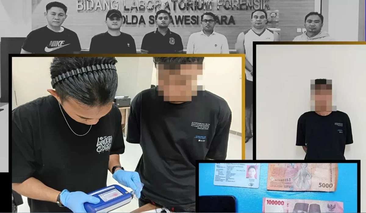 Polisi Gagalkan Peredaran Sabu di Minahasa, Lima Paket Diamankan