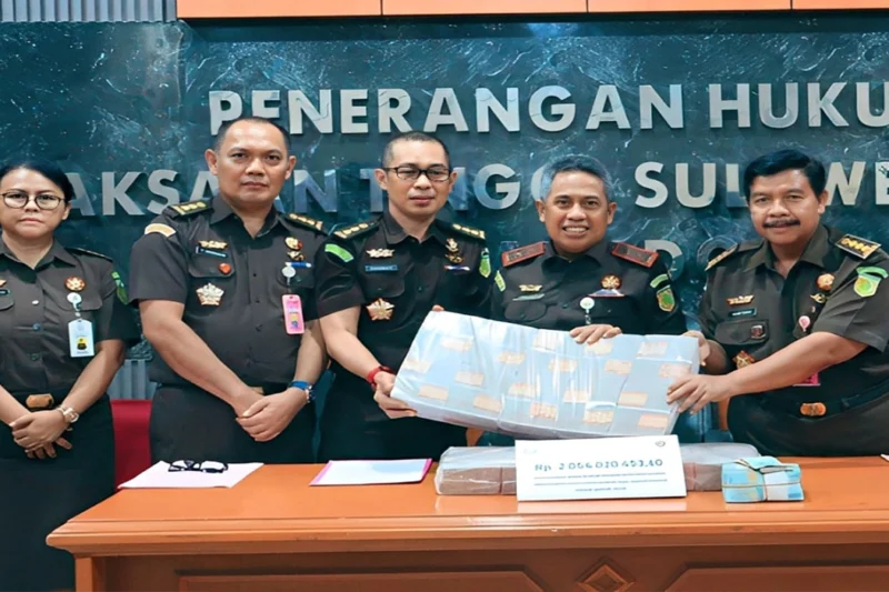 Tersangka Korupsi UNSRAT Kembalikan Uang Kerugian Negara Rp 2 Miliar