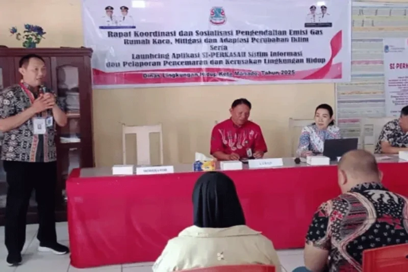 Warga Manado Bisa Laporkan Pencemaran Lingkungan Lewat SI PERKASAH