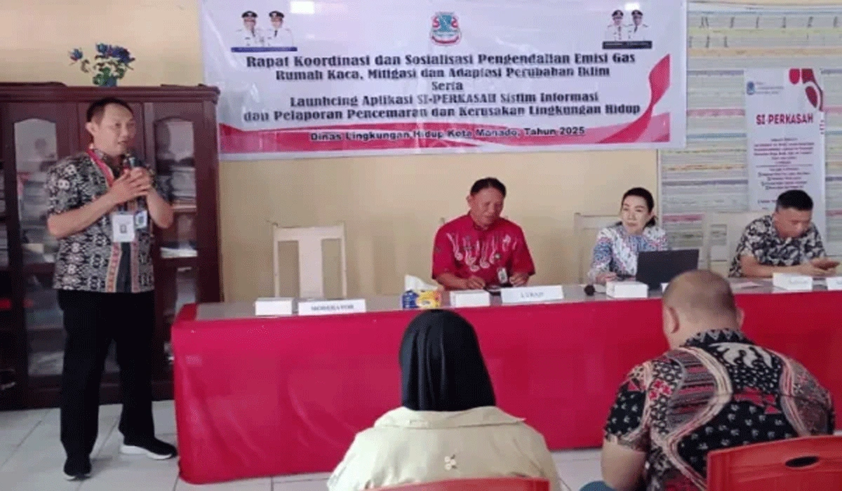 Warga Manado Bisa Laporkan Pencemaran Lingkungan Lewat SI PERKASAH