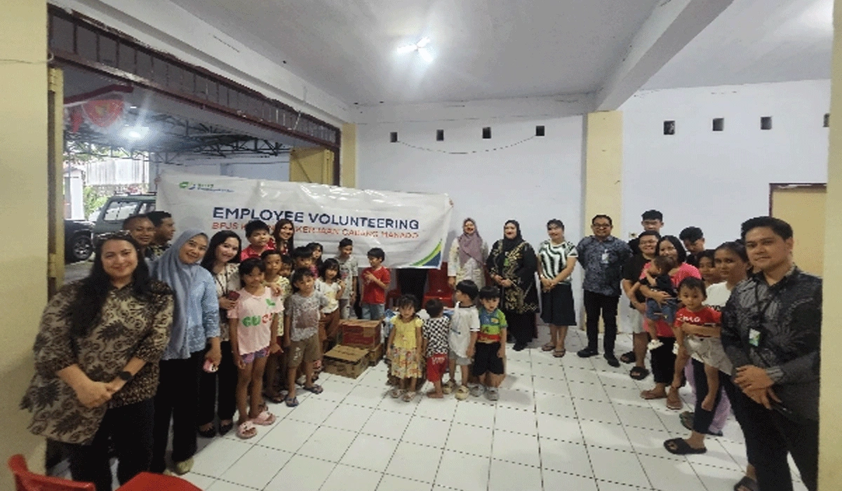 Kisah Inspiratif BPJS Ketenagakerjaan Manado Berbagi Kebaikan Di Panti Asuhan