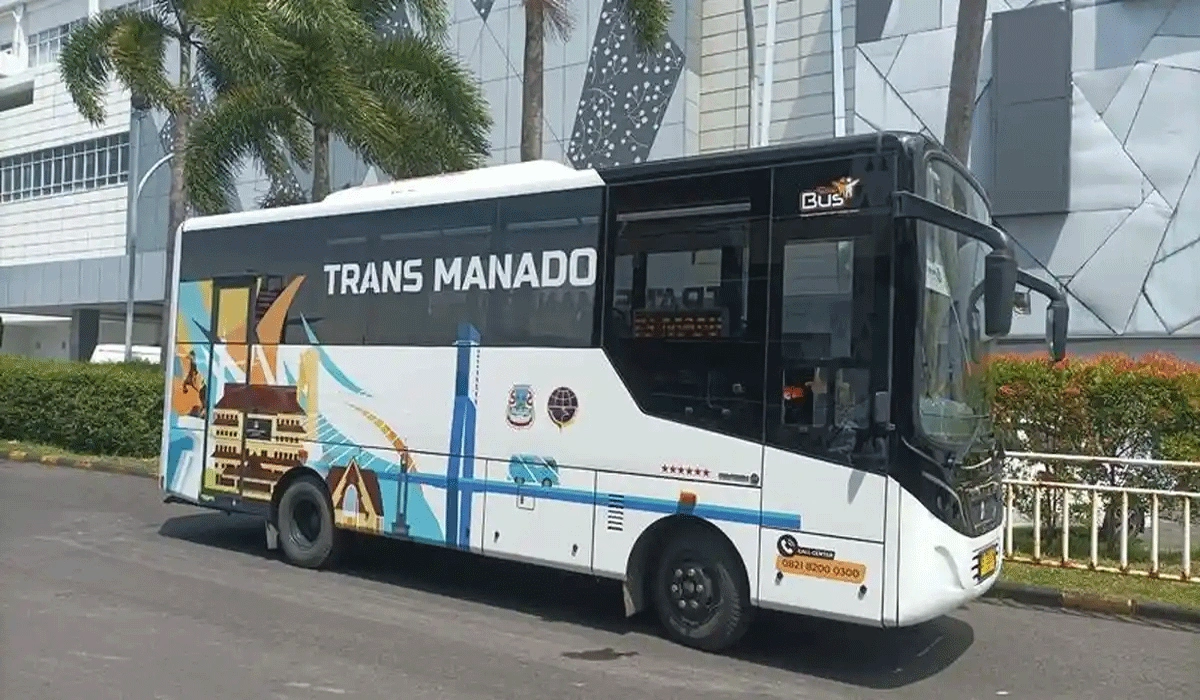 Transportasi Modern Manado, Teman Bus Resmi Beroperasi, Gratis 3 Bulan!