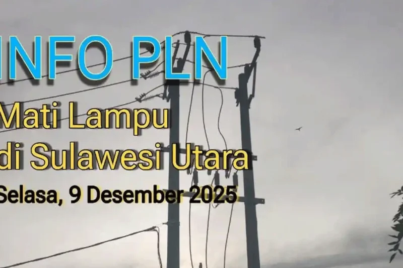 Waspada Pemadaman Listrik PLN 9 Desember 2025 Simak Wilayah Terdampak