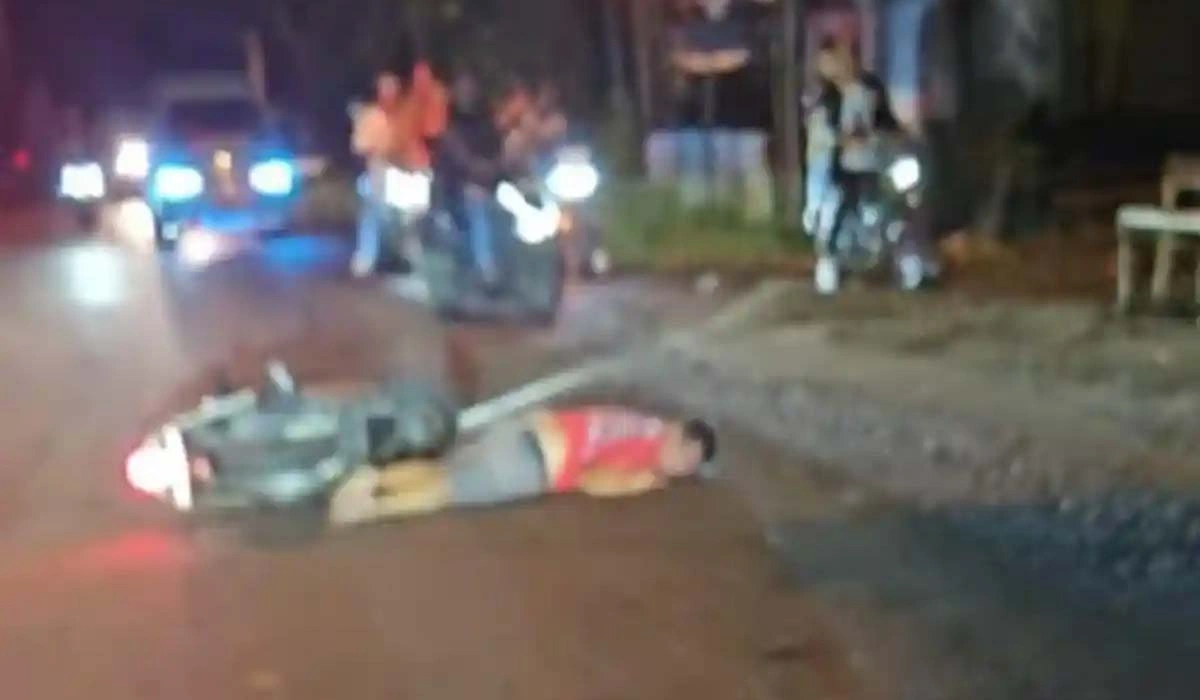 Viral di Media Sosial, Kecelakaan Tunggal di Jalan Manado-Tomohon