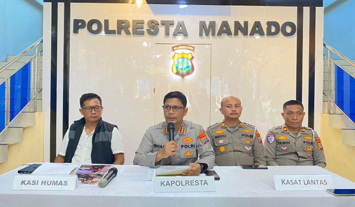 Geger Manado! Oknum Polisi Tabrak Lari Tewaskan 1 Orang Kini Resmi Jadi Tersangka